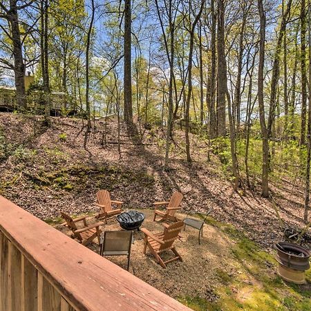 Cozy Hiawassee Cabin With Fire Pit And Mtn Views! Exterior foto